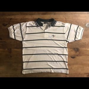 90’s Polo sport blue striped men’s polo
